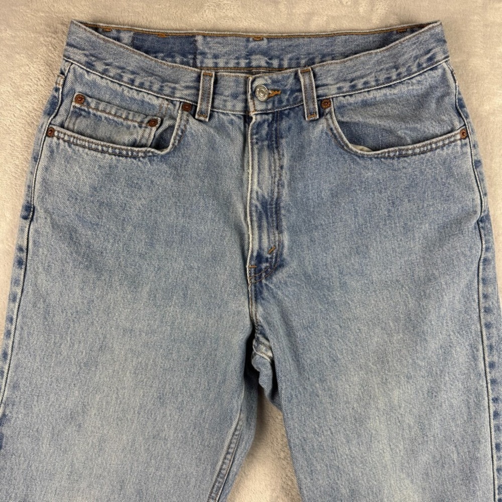 Vintage Levis Jeans Mens 34x30 Blue 550 Relaxed Straight 90s Denim Made In USA
